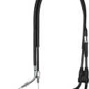 MOTOMASTER Motorcycle Throttle Cable SET A B (OPEN and CLOSE) Compatible with Yamaha YZF-R1 1000 (2002-2003)/ 5PW-26302-00
