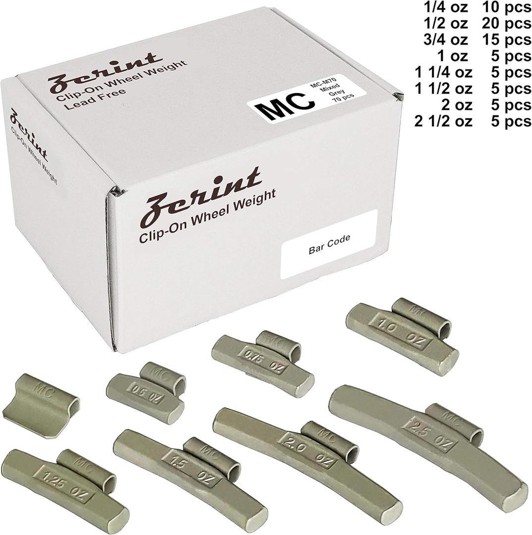 MC-M70 Wheel Weight Kit MC Style 70pcs/kit