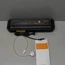 MegaWise Vacuum Sealer Machine | 80kPa Suction Power| Bags and Cutter Included | Compact One-Touch Automatic Food Sealer with External Vacuum System | Dry Moist Fresh Modes for All Saving needs, VS6621