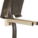 Gemplers Original Tool Rack for Shovels, Spades, Rakes, and Brooms, Black, Steel, 12 in L x 1-1/2 in W x 4-1/2 in H (Tan)