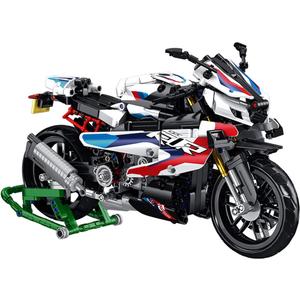 Dovob Motorcycle 1000 RR Model Building Blocks Set, 912 Pieces Bricks, MOC Toys as Gift for Kids or Adult