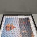 22x22 Picture Frame Black with 18x18 Mat, Display Photo 18x18 with Mat or 22 x 22 Without Mat, Wall Hanging Large 22x22 Poster Frame with Shatter Resistant Plexiglass, Black