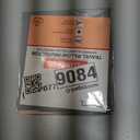 AllerEase Ultra Soft Advanced Allergy Protection Machine Washable Durable Zippered Travel Pillow Protector Size 14" x 20" Size Grey (Gray)