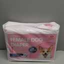 Disposable Female Dog Diapers, Puppy Diapers with Adjustable Elastic Waistline for Female Dog or Cat in Heat, Incontinence, Diaper with Wetness Indicator, XS-40 Count
