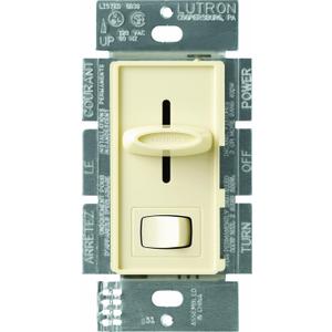 Lutron SELV-303P-AL Skylark 300-watt 3-Way Electronic Low-Voltage Dimmer, Almond, 1-Pack