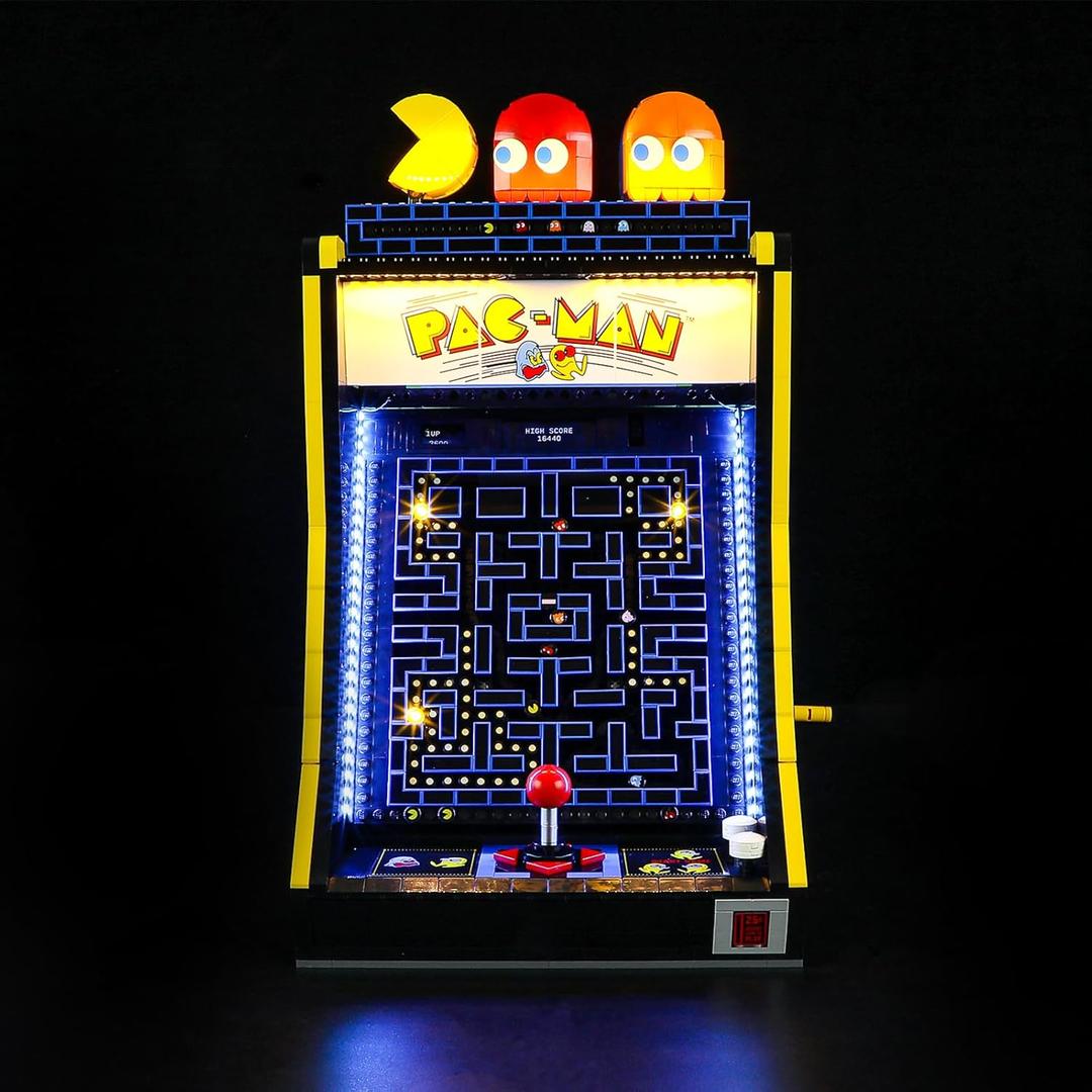 BRIKSMAX Led Lighting Kit for LEGO-10323 PAC-Man Arcade - Compatible with LEGO Icons Building Blocks Model- Not Include Lego Set