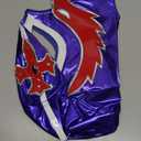 Genuine Mexican Luchador Mask (Pro-Fit Adult Size) | Authentic Lucha Libre Wrestling Mask | Made in Mexico | Royal Blue