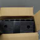 Heavy Duty 2.5 inch Rise Rubber Curb Ramps for Driveway Curb Ramps with M8 Screws for Sidewalks Door Ramps for Thresholds Shed Riding Mower 7000lbs Powersport Loading
