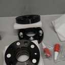 VLAOSCHI Black Forged 5x115 Hubcentric Wheel Spacers 1 Inch with 14x1.5 Studs 71.5mm Hub Bore Compatible with Dodge 5 Lug for 2009-2022 Challenger | 2006-2022 Charger | 2005-2008 Magnum - Pack of 4