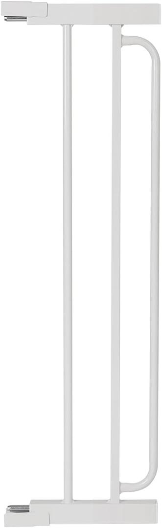 Extra Wide Baby Gate Extension 7.87 Inch Pressure Mounted, Auto Close Child Baby Gates for Doorways No Drill, Walk Through Dog Gate Indoor for The House, White