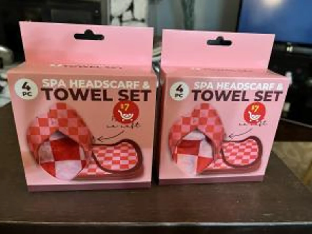 Spa Headscarf Towel Set