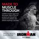 3 x CURAD IRONMAN Self-Adherent Athletic Wrap, Official IRONMAN Medical Supplier, Black, 3 inches x 5 yards, Compression Support for Sports Injuries, Joint Stability, and Muscle Recovery (1 Count (Pack of 1))