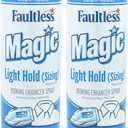 MAGIC Sizing Light Body Starch  No Flaking or Clogging! Light Ironing Starch  20oz Iron wrinkles from Clothes (Pack of 2)  Fresh Linen Scent Finishing Spray
