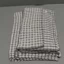 Kitinjoy Cotton 6 Pack Terry Kitchen Towels, 16 x 25 Inches Super Soft and Absorbent Dish Towels, Quick Drying Hand Towels for Kitchen Drying, Grey