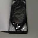 MZOO Luxury Sleep Eye Mask for Side Sleeper Men Women, Zero Eye Pressure 3D Sleeping Mask, Light Blocking Patented Design Night Blindfold, Soft Eye Shade Cover for Travel, Black