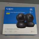 Tapo 2K Indoor Pan/Tilt Wired Security Camera - Works as a Baby Monitor & Pet Camera, Motion Detection, 2-Way Audio, Siren, Night Vision, No-Subscription Local Storage or Optional Cloud, C211 (2-Pack)