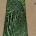 Palonu 16 Pcs Christmas Norfolk Pine Branch, 18 Inches Lifelike Artificial Christmas Green Plants Branch Faux Greenery Stem for Vase DIY Crafts Xmas Garland Wreath Indoor Home Decor