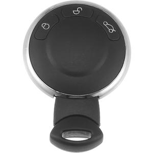 X AUTOHAUX 315MHz KR55WK49333 Replacement Semi-Intelligence Keyless Entry Remote Key Fob for Mini Cooper 2006-2013 3 Buttons with Door Key 46 Chip