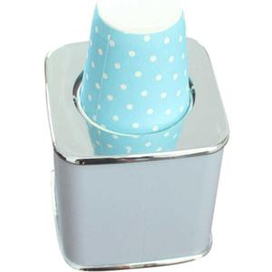 Bathroom Cup Dispenser, 3 Ounce Disposable Paper Cups Compact Countertop Holder Dispenser Rinsing s Storage Holder with 20PCS for Bathroom Hotel Kitchen Desktop Vanity(Color:A)