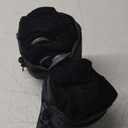 Maliton Inflatable Foot Rest Pillow, Airplane Travel Bed for Toddler, Car Seat Foot Rest for Kids, Adjustable Height Leg Rest Pillow for Airplane, Home, Office(Black, 2 Pack)