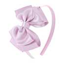 Glitter Bows Headbands for Women Fashion Bowknot Headband Big Bow Sparkle Ribbon Hair Hoop Headband for Toddlers Girls Kids Party Decoration Cosplay Costume Headwear Makeup Handmade Hair Band