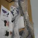 Mkono Wall Mounted Drying Rack Laundry Clothes Hanger with Swing Arm Space Saving Metal Hanging Valet Rod for Laundry Closet Organizer Bathroom Bedroom, 2 Pack, Black