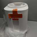 4L Electric Composter for Kitchen, Smart Countertop Compost Bin, Odorless | Low Noise | Auto-Cleaning | Turn Food Waste into Fertilizer, Indoor Food Waste Compost Machine, White