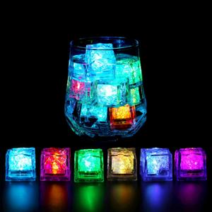20 Pack Light Up Ice Cubes for Drinks - Multi Color Led Ice Cubes with Color Changing Lights - IP67 Waterproof Glowing Ice Cube - Elevate Your Drinks for Club Bar Party Birthday Wedding Anniversary 20 Pack Light Up Ice Cubes for Drinks - Multi Color Led Ice Cubes with Color Changing Lights - IP67 Waterproof Glowing Ice Cube - Elevate Your Drinks for Club Bar Party Birthday Wedding Anniversary
