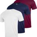 3 & 5 Pack Shirts for Men Moisture Wicking Workout Performance Dry Fit Mesh Gym Athletic Running T-Shirt