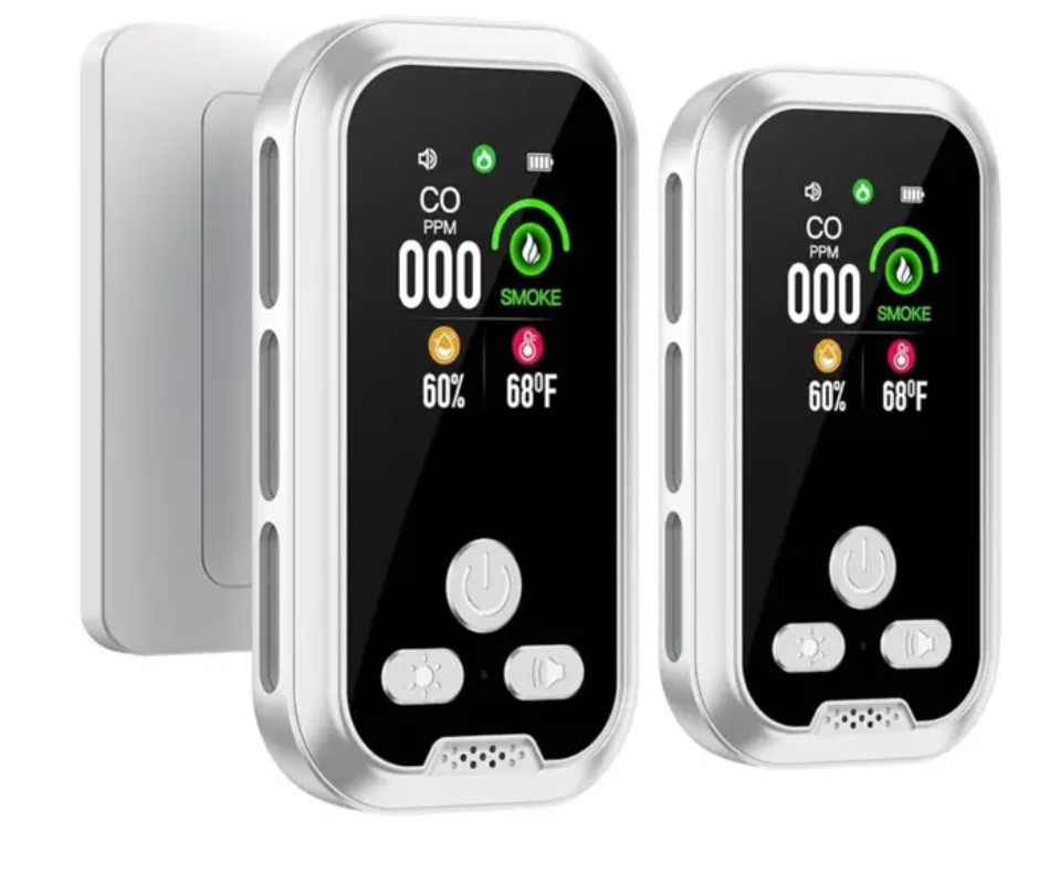 Gersffati Gas Smoke and Carbon Monoxide Alarm
