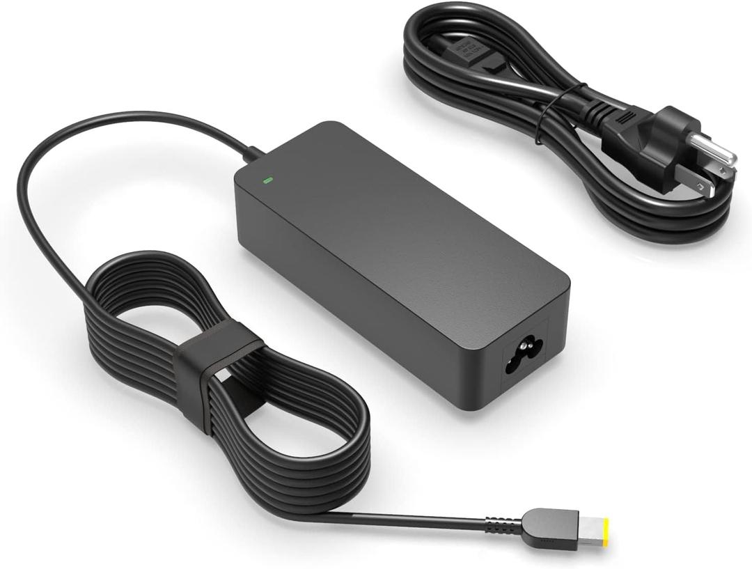 Superer 90W 65W Charger Fit for Lenovo Thinkcentre, Ideacentre AIO, Slim-Tip, Tiny M90q M80q M75q M70q M93p M920 M710q M720 Neo 50q 50a 50s 30a Gen 1 2 3 4 5 Desktop Laptop Replacement