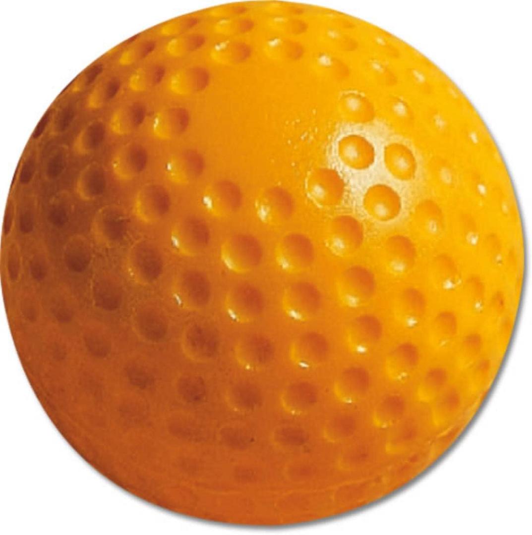 MacGregor 9" Yellow Dimpled Baseball (DZN)