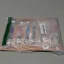 ChefAide Pack of 8 Stainless Steel Magnetic Measuring Spoons Set, Dual Sided, Stackable, Adjustable Teaspoon and Tablespoon Measure Spoon with Leveler, Kitchen Gadgets (Multicolor)