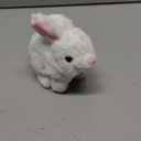 Realistic Bunny Toy - Interactive Plush Rabbit with Sounds and Movements Animated Walking Wiggle Ears Twitch Nose - Easter Gift for Kids (Brown+White)