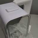 Mini Fridge with Mirror Door & Adjustable LED Lights - 8L Cosmetic Skincare Fridge for Bedroom,Dorm,Mini Car Refrigerator Portable Quiet Cooling,Gift for Women