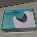 AISEELY Shampoo Bowl Neck Rest for Salon, Salon Shampoo Neck Rest Cushion, Professional Shampoo Bowl Neck Cushion, Silicone Salon Sink Neck Rest for Wash Basin Hair Washing Tray for Sink at Home (8.07*6.3in-Liquid Silicone)