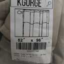 KGORGE Taupe Velvet Curtains 96 inches 2 Panels, Elegant Velvet Blackout Curtains for Bedroom Living Room, Soft Room Darkening Thermal Insulating Window Drapes, Back Tab Rod Pocket, W 52 x L 96 Taupe