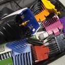 Wahl Color Pro Cordless Rechargeable Hair Clipper & Trimmer  Easy Color-Coded Guide Combs - for Men, Women, & Children  Model 9649P