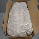 HaloRest Heated Blanket Queen Size, Faux Fur Cozy Heating Blanket with Overheat Protection, 1/2/4/6/8 Hours Auto-Off 10 Heat Level, Machine Washable (84x90 Inches, Cream White)