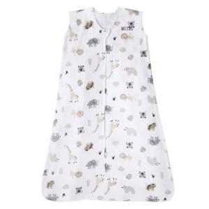 HALO SleepSack, 100% Cotton Wearable Blanket, Swaddle Transition Sleeping Bag, TOG 0.5, Animal Paint, X-Large, 18-24 Months