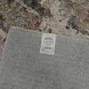 Lahome Modern Abstract Living Room Rug 8x10, Washable 8x10 Area Rugs for Bedroom Stain Resistant Non Slip, Large Red Soft Indoor Carpet for Dining Room Table Home Decor