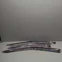 Beautost Fit for Toyota VENZA 2021 2022 2023 2024 Front+Rear Bumper Corner Protection Cover Trims Stainless Steel