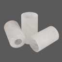 3 Pack Alabaster White Cylinder Glass Lamp Shade Replacement with 1-5/8-inch Fitter Opening for Ceiling Fan Light Kit Wall Sconce Pendant Light Fixture G0121