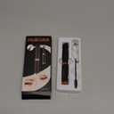 Heated Eyelash Curler, Mini Electric Eyelash Curler, Portable Makeup Electric Eyelash Curling, USB Rechargeable Finalize Eyelash Tool Beauty Tools for Women (Black)