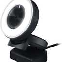 Razer Kiyo Streaming Webcam: 1080p 30 FPS / 720p 60 FPS - Ring Light w/Adjustable Brightness - Built-in Microphone - Advanced Autofocus
