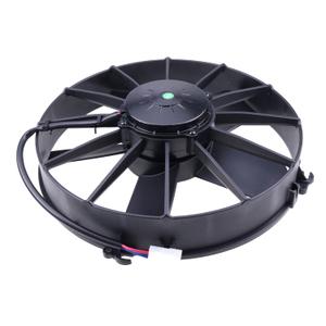 Puller Radiator Cooling Fan 30102038 Compatible with Spal 1640 CFM Paddle Blades 12In High Performance Straight Blade VA01-AP70/LL-36A