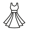 Women’s Satin Slip Dress – Black, Size L