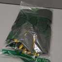 Abzo 77 Pieces 9 Kinds Artificial Palm Leaves for Tropical Party Decorations Golden Tropical Leaves with Stems Jungle Leaves Decoration Hawaiian Party Beach Baby Shower Wedding Birthday Decorations (Green)