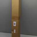 LazBlinds No Tools No Drill Cordless Bamboo Roman Shades, Light Filtering Window Treatment, Roll Up Bamboo Blinds for Window 33'' W x 64'' H, Whitewash B