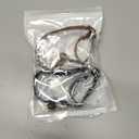 2 x 2Pcs Leather Cat Collar, Adjustable Cat Collar with Bell, Kitten Cats Bell Breakaway Collars Fit for Small Medium Boy Pet(Brown, Black)